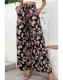 Twilight Bloom Wide-Leg Pants