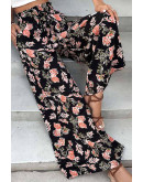 Twilight Bloom Wide-Leg Pants