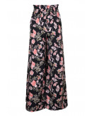 Twilight Bloom Wide-Leg Pants