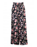 Twilight Bloom Wide-Leg Pants