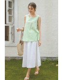 Pure Bliss Linen Maxi Skirt