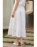 Pure Bliss Linen Maxi Skirt