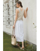 Pure Bliss Linen Maxi Skirt