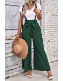 Manon Green Suspender Pants