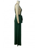 Manon Green Suspender Pants