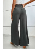 Maya Casual Flow Pants in Grey