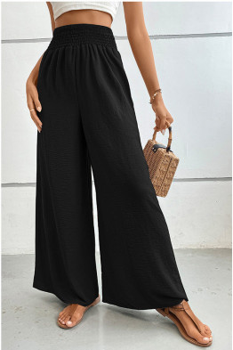 Maya Casual Flow Pants in Black