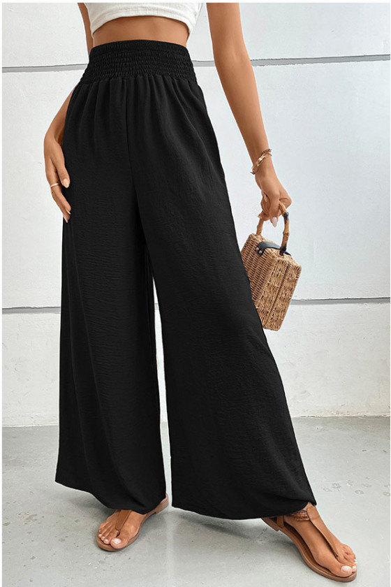 Maya Casual Flow Pants in Black