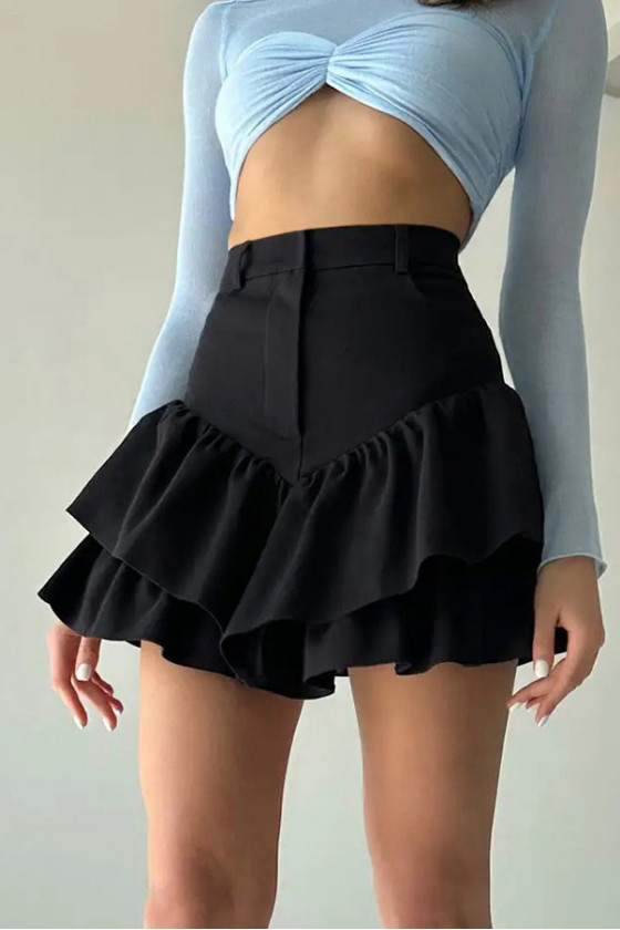 Blaire Flare Mini Skirt