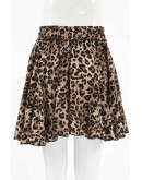 Whirl Skater Skirt in Brown