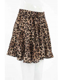 Whirl Skater Skirt in Brown