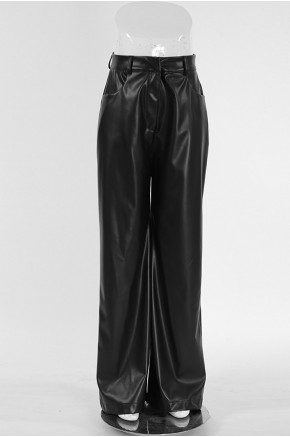 The Essential Faux Leather Pants