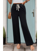 Black Drawstring Pants