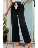 Black Drawstring Pants