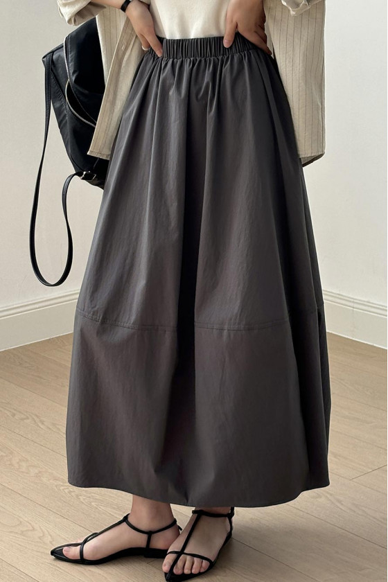 Minimal A-Line Flow Skirt