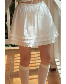 Ebbe White Ruffle Skirt