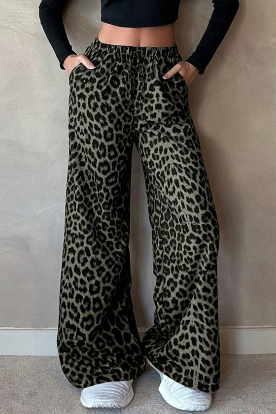 Urban Green Leopard Pants