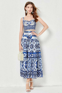 Mediterranean Tile Dream Dress