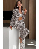 Zoey Leopard Lounge Set