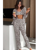 Zoey Leopard Lounge Set