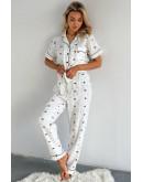 Cloudy Heart Pajama Set