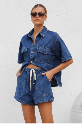 Denim Blue Co-Ord Set