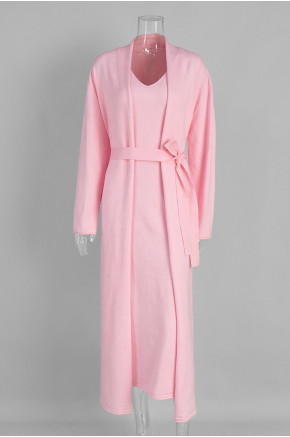 Soft Knit Luxe Set in Rose