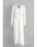 Soft Knit Luxe Set in White