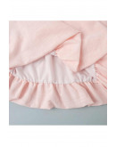 Noemie Button Front Rose Skirt Set