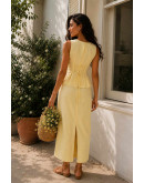 Eleni Peplum Skirt Set