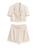 Lace Hem Resort Set