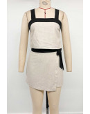 Nikoleta Square Neck Matching Set