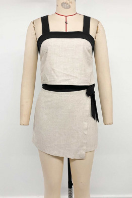 Nikoleta Square Neck Matching Set
