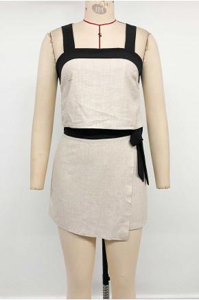 Nikoleta Square Neck Matching Set