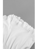 Lucia Ruffle Collar Shorts Set