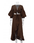 Matilde Tie Skirt Set