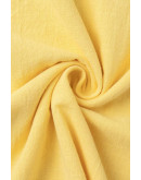 Aella Tiefront Peplum Yellow Skirt Set