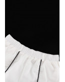 Katie Contrast Trim Lounge Set
