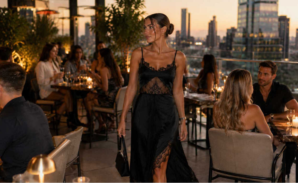 What to Wear to a Rooftop Dinner