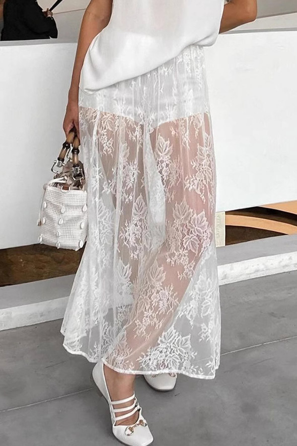 Delicate Dream Lace Skirt